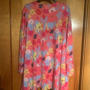 Lularoe Caroline Spring floral cardigan